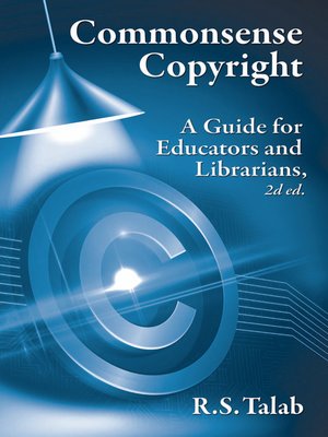 cover image of Commonsense Copyright